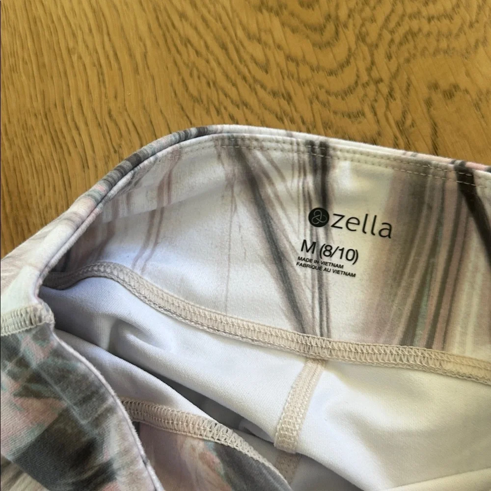 Zella Kids Leggings - Pink and gray 8/10
